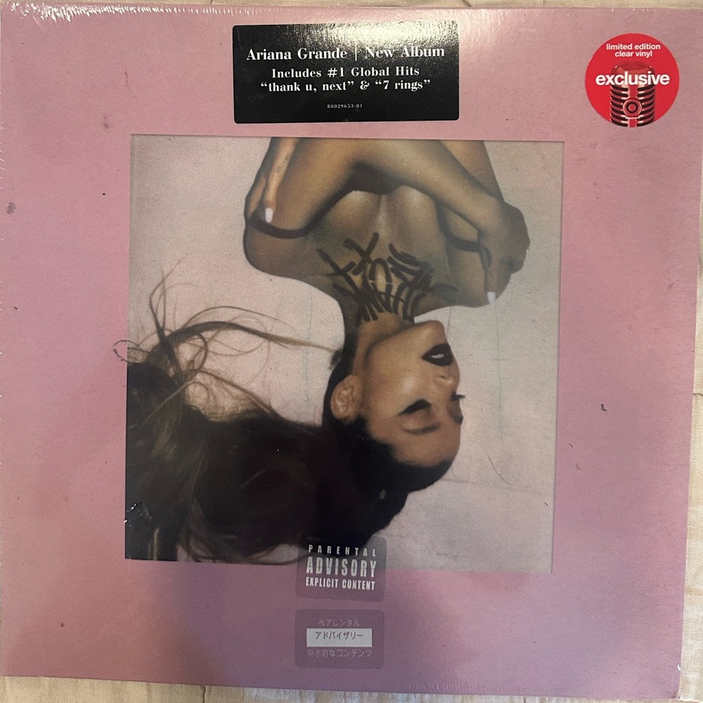 Ariana Grande Vinyl - thank u next UNOPENED